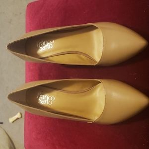 Tan/Beige Wedge Shoes